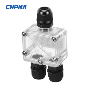 IP68 không thấm nước <span class=keywords><strong>3</strong></span>-<span class=keywords><strong>Way</strong></span> nhựa hộp nối cáp ngoài trời điện hệ thống dây điện nối bên ngoài thiết bị điện tử & cụ bao vây - Product Image 5