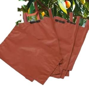<span class=keywords><strong>Sac</strong></span> de protection pour fruits de mangue en papier enduit de cire écologique, imperméable, avec poignée, pour la protection des cultures agricoles, gaufrage personnalisé - Product Image 1