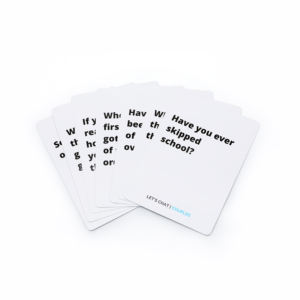 Игровые карты для вечеринок с таймером для детей и взрослых, персонализированные, забавные, с индивидуальной печатью, производство Гуандун - Product Image 5