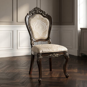 Modern Durable High Quality Upholstered <b>Dining</b> <b>Chair</b> with Wood Legs Fabric Seat for Home Hotels Restaurants and Bars Furniture - Product Image 2