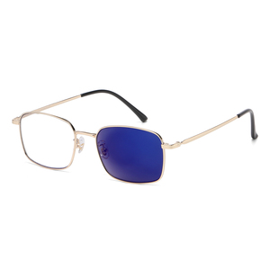 Lunettes de vue photochromiques unisexes en métal, <span class=keywords><strong>anti</strong></span>-<span class=keywords><strong>reflet</strong></span>, avec verres photochromiques <span class=keywords><strong>anti</strong></span>-lumière bleue, monture solide - Product Image 5