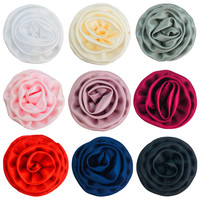Bouton de rose en satin mat de 7 cm pour corsage, bijoux et accessoires vestimentaires – Idée cadeau géniale