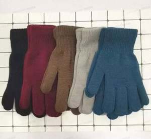 Guantes de cachemira para mujer, guantes de punto para otoño, calentadores de manos para invierno, forro grueso, guantes de dedos completos, guantes cortos para esquiar, guantes cálidos para la muñeca - Product Image 6