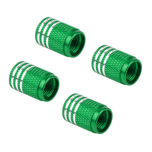 Bouchons de valve en alliage d'aluminium pour pneus de voiture, embouts de valve sans chambre à air en métal, embouts de valve américains en acier inoxydable multicolores - Product Image 3