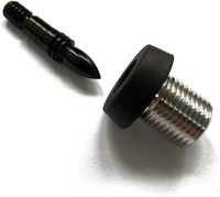 CUEELF Premium 3/8-16 Kit d'extension de bouchon de queue de billard, plusieurs couleurs en option