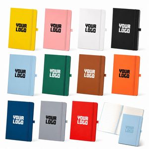 Printing Logo Pu Hardcover A5 <b>Diary</b> With Pen Holder Promo Gift Custom <b>Leather</b> Business Notebook - Product Image 1