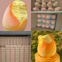 Hicey Groothandel 3D Fruitvormige Driepack IJs Mango IJs Citroen Perzik Exotische Snack Virale IJsjes