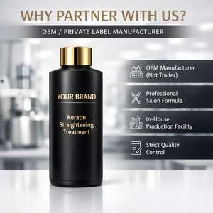 Tratamiento de Alisado de Queratina, Cuidado para Controlar el Frizz, Fabricante OEM ODM de Marca Privada, Salón Profesional - Product Image 2