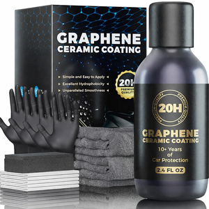 Kit de Revestimiento Cerámico de Grafeno Avanzado (70ml) Protección Profesional para Pintura de Automóviles, Acabado de Brillo Profundo y Escudo Nano Repelente al Agua - Product Image 1