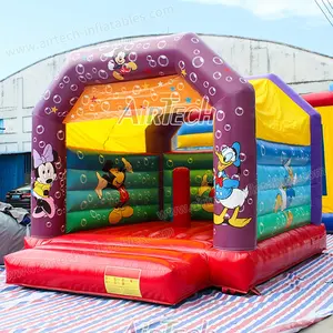 Trang Chủ Sử Dụng Junior Bouncy Castle Trẻ Em Minnie Mouse Bounce House Để Bán