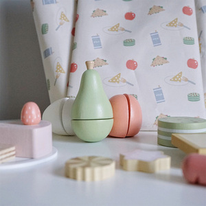 Relief HOYE — jeu de rôle <span class=keywords><strong>en</strong></span> <span class=keywords><strong>bois</strong></span> <span class=keywords><strong>pour</strong></span> enfants, gâteaux factice, ensemble de repas <span class=keywords><strong>pour</strong></span> bébés, jouets de <span class=keywords><strong>cuisine</strong></span>, grand jeu de simulation d'extérieur - Product Image 4