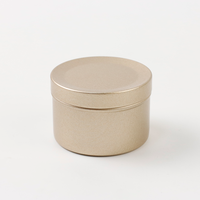 Boîtes en étain d'aluminium pour poudre de matcha, contenants d'emballage métalliques, boîtes en étain pour le thé