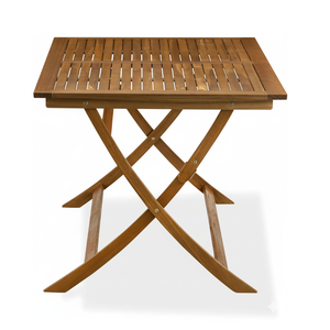 Rectangular Table for Outdoor Garden Use Wholesale Supplier <b>Patio</b> Dining Furniture <b>Set</b> with 4-Seater Acacia <b>Wood</b> - Product Image 3