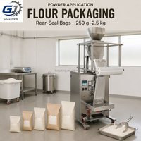 Machine d'emballage automatique pneumatique à tête unique 100-5000g en acier inoxydable pour le remplissage et la scellure de granulés et de snacks avec emballage en bois