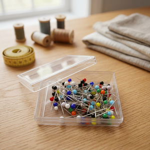 DK-757 100pcs Colors Head Pins | Pearl Head Pins <b>Set</b> with Colorful Heads for <b>Sewing</b> Quilting Craft - Product Image 5