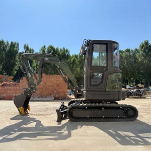 รถขุดขนาดเล็ก 2.7 ตัน มาตรฐาน CE EPA พร้อมเครื่องยนต์ Kubota รถขุดตีนตะขาบขนาด 1 ตัน 2 ตัน รถขุดขนาดเล็กสำหรับงานเกษตร - Product Image 5
