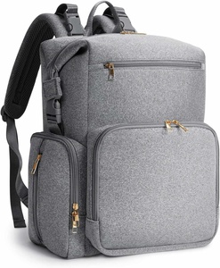 Mochila para pañales de neopreno de gran capacidad con cambiador, novedad - Product Image 1