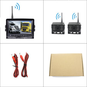 Vrachtwagen Parkeersensor Voor Achter <span class=keywords><strong>Lcd</strong></span> 7Inch <span class=keywords><strong>Android</strong></span> Auto Dvr Camera Radardetectoren Dash Ahd 1080P Draadloze Videorecorder - Product Image 6