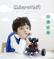 Умный робот-робот Microbit V2, набор для электронной автоматизации, Обучающие наборы для детей, программирование и обучение
