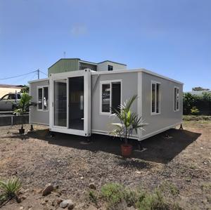 Prefabbricato personalizzato 20ft 40ft espandibile contenitore casa 2 3 4 camere da letto prefabbricata Villa casa Mobile costruzione <span class=keywords><strong>immobiliare</strong></span> - Product Image 1