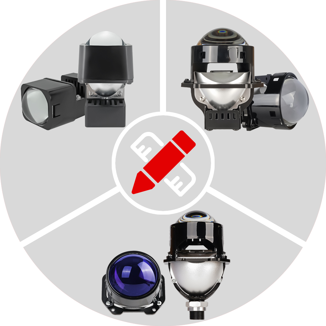 เลนส์โปรเจคเตอร์รถยนต์