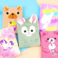 Großhändler anpassen Riesen interaktive Typ Cartoon Notebook Plüschtiere Kinder freundliche Tier Plüsch tier für Kinder Weihnachts geschenk