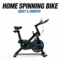 Vélo d'exercice confortable à transmission par courroie, équipement de fitness personnel, fabrication en usine, OEM disponible