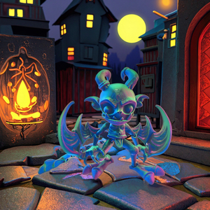 Figurine de fantôme d'Halloween, fantôme en plastique mignon et effrayant, nouveauté 2025, décorations fantômes amusantes, jouets décoratifs d'Halloween - Product Image 2