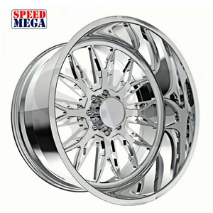 ล้อแม็กซ์ฟอร์จแบบเว้าลึกพิเศษสำหรับรถบรรทุก ram GMC Ford 6x5.5 8x6.5 8x170 8x180 22 24x12 26x16 นิ้ว - Product Image 4