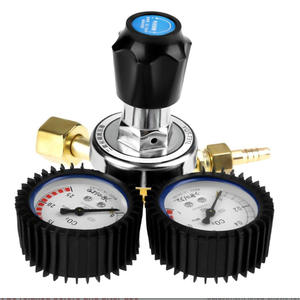 Régulateur de pression d'oxygène en laiton et aluminium, débitmètre de CO2 avec structure pour la réduction de pression - Product Image 3