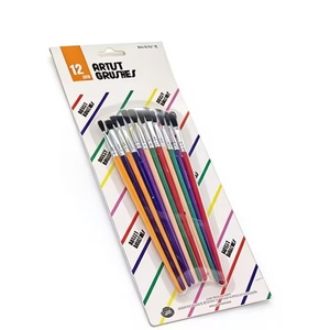 Juego de 12 Pinceles de Pintura Artística de Alta Calidad, Profesionales y Personalizados, Serie Artista, para Dibujo y Pintura - Product Image 2