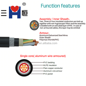 كابل جهد منخفض 3x16mm2 5x25mm2 NHVV - Product Image 4
