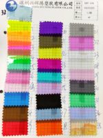 Rouleau de vinyle PVC transparent de 0,8 mm, couleur unie, imperméable et résistant à l'usure, PVC magique pour la décoration, sac, tapis