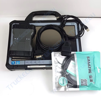 Tableta portátil CF D1 + para Mb Star C6 DOIP multiplexor Xentry DAS WIS EPC PK C5 C4 para Benz coche camión herramienta de diagnóstico Wifi