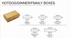 Caja de Papel Kraft Desechable para Hot Dogs - Portátil para Comida Callejera/Eventos, Resistente a la Grasa, Perfecta para Bares y Cafeterías - Product Image 5