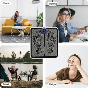 Masajeador de Pies EMS Recargable USB Portátil con Control de Tiempo, Encaja en tu Bolsa de Viaje - Product Image 5