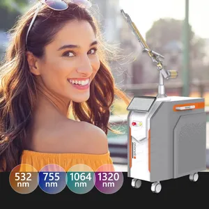 Picosecond Laser Q Switched Nd Yag Laser Carbon Peeling Laser Tattoo Removal Machine
