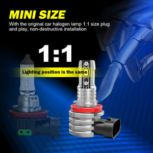 Offre Spéciale R2 h7 en ligne phare de voiture 50W 6000LM H1 H8 H9 H11 9005 9006 9012 12v <span class=keywords><strong>auto</strong></span> ampoule H4 led ampoules phare - Product Image 6