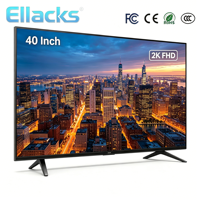 TV LED 2K FHD Tanpa Bingkai 40 Inch Murah untuk Hotel, DVB-T2 ATV DTV, dari Pabrik