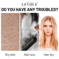 Huile capillaire réparatrice hydratante en profondeur longue durée, sans sulfate, à l'huile d'argan marocaine biologique, emballage personnalisé, parfum bois de santal