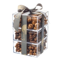 Premium-Verpackung Schokoladentrüffel und Süße Nüsse Geschenkturm Transparente Acryl-Nussbox