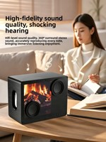 Soundbar New Harmony Suspended-mount dengan Layar Lirik, Speaker Mural Volume Besar Model 2026, Suara Surround Ultra-dalam Metal 2