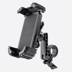 360 Degree Rotate <strong>Bike</strong> Handlebar Mount Bicycle Phone Holder Mount With Silicone Band for Mobile Phone - Product Image 2