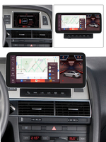 MEKEDE-Pantalla táctil para coche, Snapdragon 680, navegación GPS, Android, 8 núcleos, 4G, wifi, para AUDI A6 2005-2011 360, cámara de vídeo
