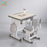 Table et chaises d'étude pour enfants, multi-couleurs, personnalisables, adaptées aux allergies, mobilier scolaire pour l'école primaire, pour la salle de classe