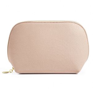 Grande Trousse de Maquillage Pliable en Cuir PU, Sac de Voyage Imperméable Personnalisable avec Fermeture Éclair pour Rangement - Product Image 3