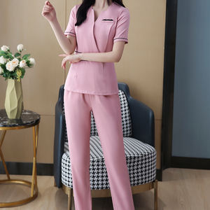 Abiti di bellezza ospedalieri alla moda e confortevoli infermieristica scrub medici set medici uniformi a maniche corte abiti dentali - Product Image 6