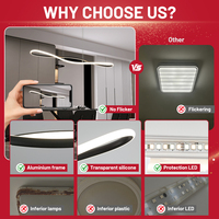 Lustre LED suspendu linéaire créatif en aluminium et silicone OEM ODM, télécommande intelligente, variateur d'intensité, design minimaliste pour restaurant