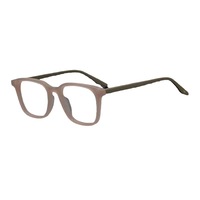 Montures de lunettes carrées en acétate mat gris-vert, style vintage, anti-lumière bleue, tendance, pour hommes, style urbain