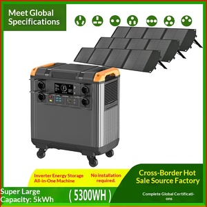 Batería de Almacenamiento de Energía para Exteriores de 3000W con MPPT, BMS y Pantalla LCD para Hogar, Camping y Suministro de Energía Móvil - Product Image 3